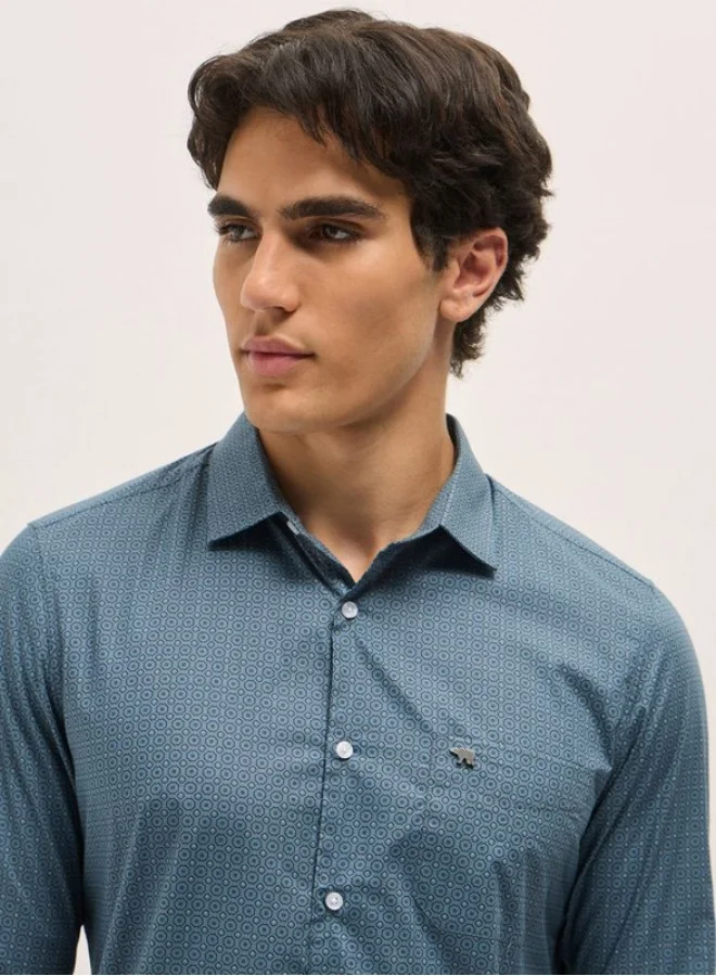 THE BEAR HOUSE Men's Shirt for Casual and Formal Wear | Classic Button-Down Style for Office, Daily Use, Travel, Events & All-Season Outfits | Versatile & Stylish Wardrobe Essential for Every Occasion