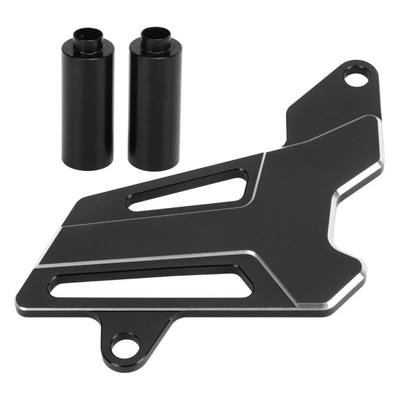 Motorcycle Front Sprocket Guard Aluminum Alloy Black Replacement for CRF250L - Effective Chain Protection Sturdy Structure Front Sprocket Chain Cover for Motorbike - Image 1