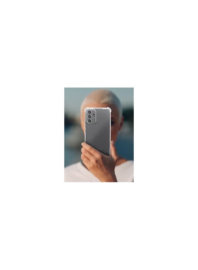 CATANES Samsung Galaxy A73 Case Ultra Thin TPU Gel Mobile Phone Flexible TPU Shockproof Anti-Scratch Bumper Transparent Cover - Image 2