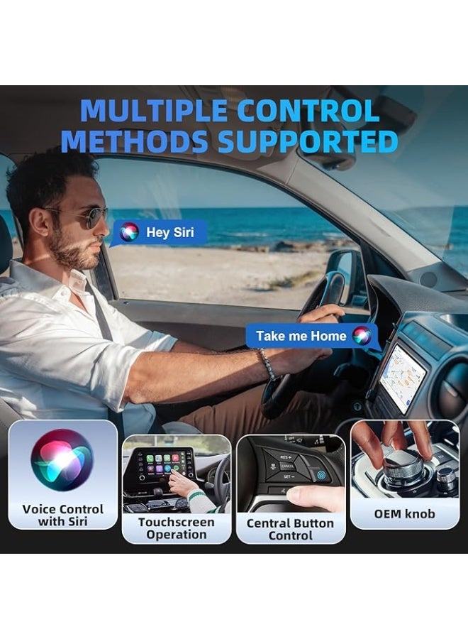 2025 Wireless CarPlay Adapter – Converts Wired CarPlay to Wireless, Mini Plug & Play Dongle with Fast Stable Connection for iPhone iOS 10+ - Image 3