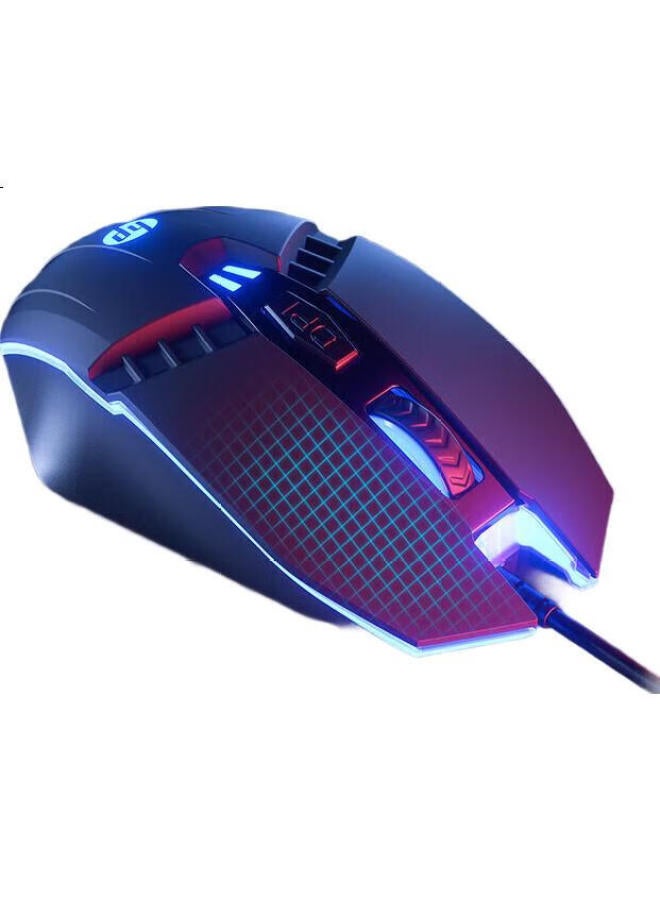 HP M1 Wired Gaming Mouse, Black Quiet Edition, Backlit E-Sports Mouse, Usb Gaming Mouse For Office, Desktop Computer, Laptop, For Lol, Pubg, Internet Cafes - Image 3