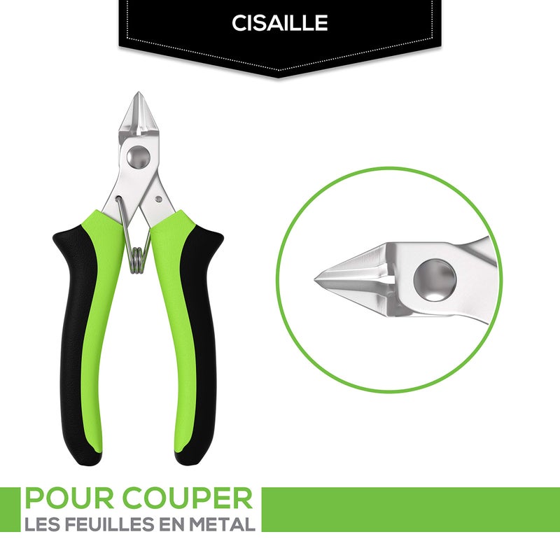 Fascinations Metal Earth 3-Piece Tool Set - Clipper - Flat Nose Pliers - Needle Nose Pliers - Image 2