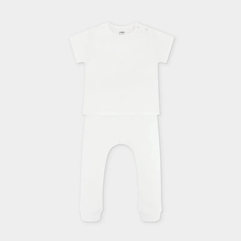  ميكو كيدز Solid Ecru T-Shirt