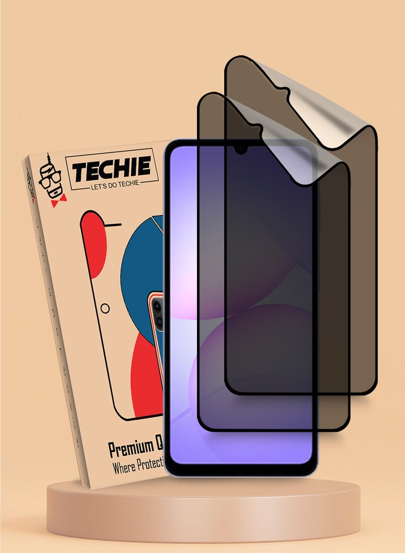 Techie 2 Pack Full Cover Matte Ceramic Privacy Screen Protector for Samsung Galaxy A07  / Samsung Galaxy A06 – Anti Fingerprint, Bubble Free Easy Installation - Image 1