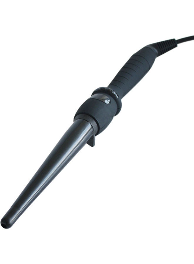 NIBEMINENT Ceramic Tapered Curling Iron With LCD Screen Black - Image 4