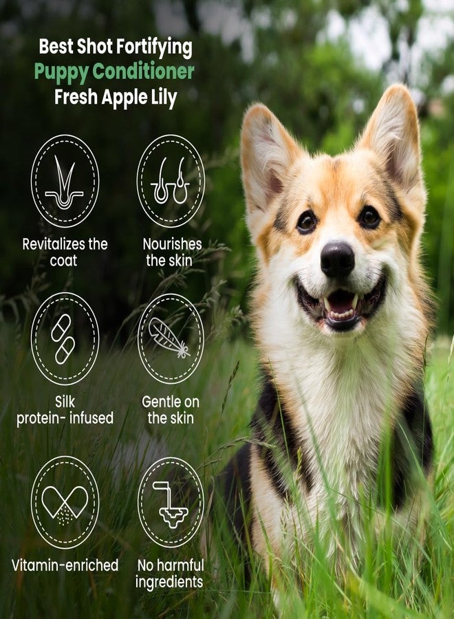 Best Shot Scentament Spa Fortifying Puppy Conditioner, Ideal Skin Care Product, for Deep Cortex Conditioning, Fresh Apple Lily, 16 Oz. - Image 4