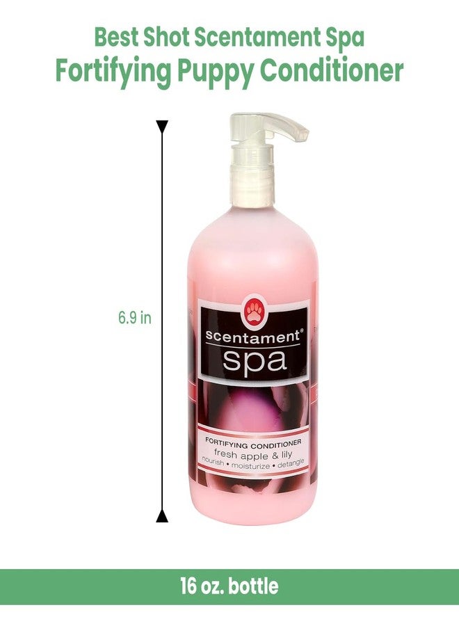 Best Shot Scentament Spa Fortifying Puppy Conditioner, Ideal Skin Care Product, for Deep Cortex Conditioning, Fresh Apple Lily, 16 Oz. - Image 2