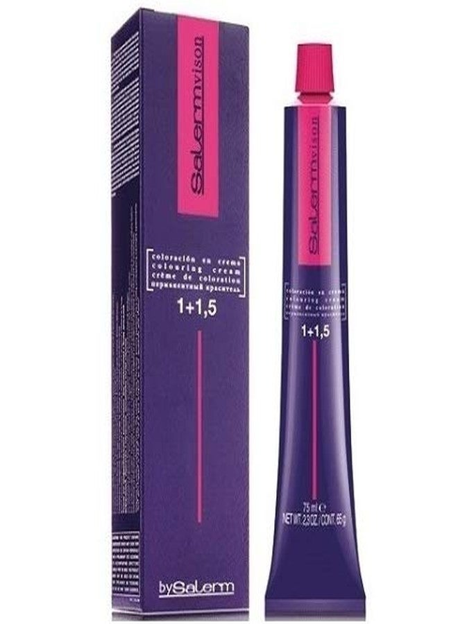 SALERM VISION PERMANENT HAIR COLOR 7,60 NATURAL REDDISH BLOND 2.3 OZ