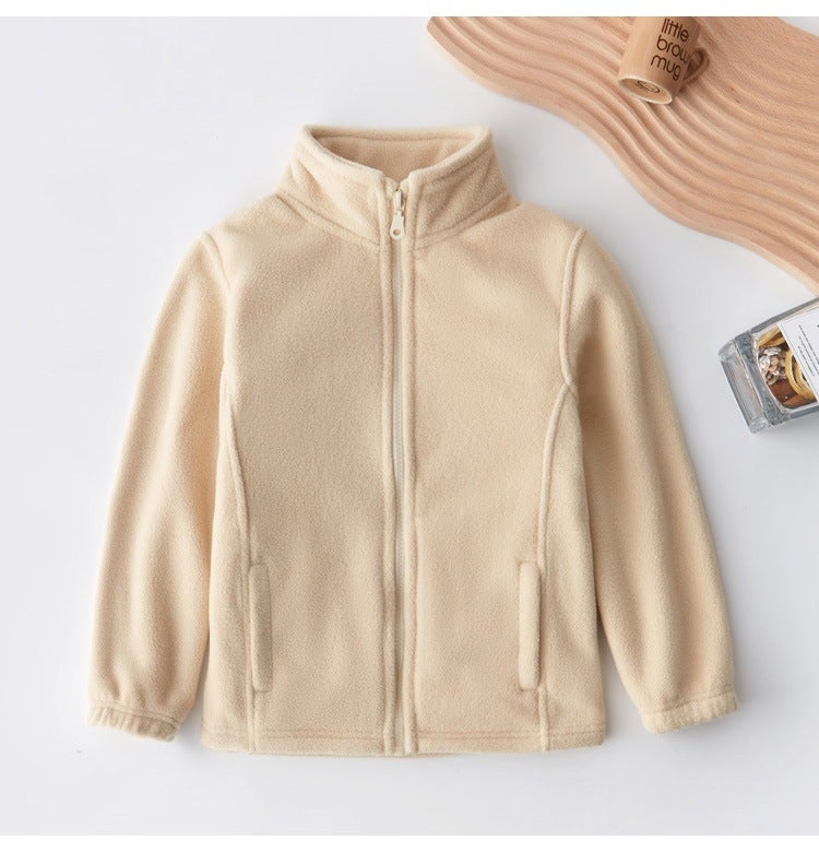 Charge Clothes Liner Middle School Uniform For Large Children And Girls Cotton-Padded Clothes Fleece-Lined Thickened Children'S Fleece Garment Artifact Boys' Fleece - Image 1