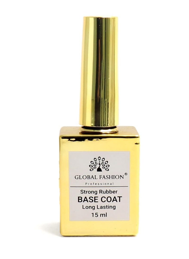 GLOBAL FASHION Strong Long Lasting Base Coat - 15 ml Model No. 11196 - Global Fashion  - Image 1