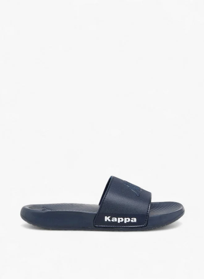 Kappa Boys' Logo Detail Slides