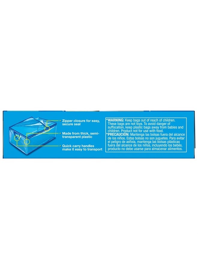 Ziploc Flexible Totes Clothes and Blanket Storage Bags, Perfect for Closet Organization and Storing Under Beds, Jumbo, 1 Count - Image 4