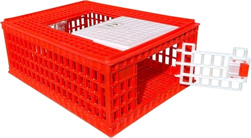 RentACoop Poultry Carrier Crate (Pack of 1) 29" L x 22" W x 12" H for Chickens - Image 2