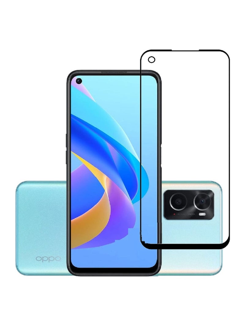 Super Tempered Glass Screen Protector 5D Designed For Oppo A76 Full Glue Edge to Edge Full Screen Coverage And Bubble Free - Image 1