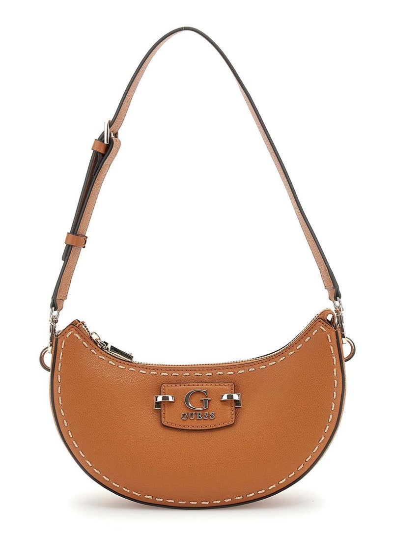 جس حقيبة كتف نسائية من GUESS - بني - Image 1