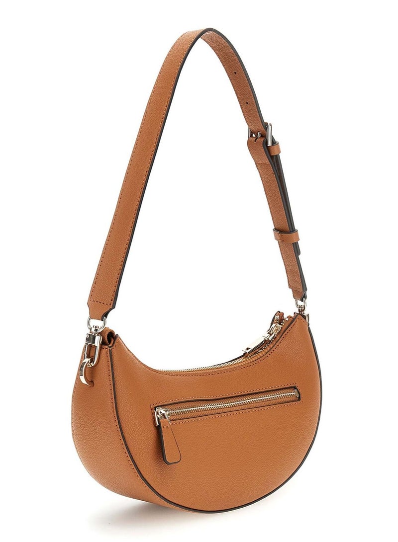 جس حقيبة كتف نسائية من GUESS - بني - Image 3