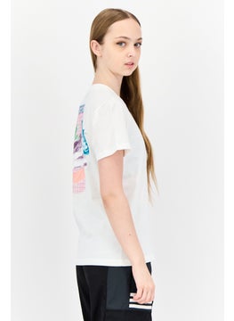 Adidas Adidas X Terrex Women Sportswear Fit Short Sleeve Outdoor Top, White  - Image 2