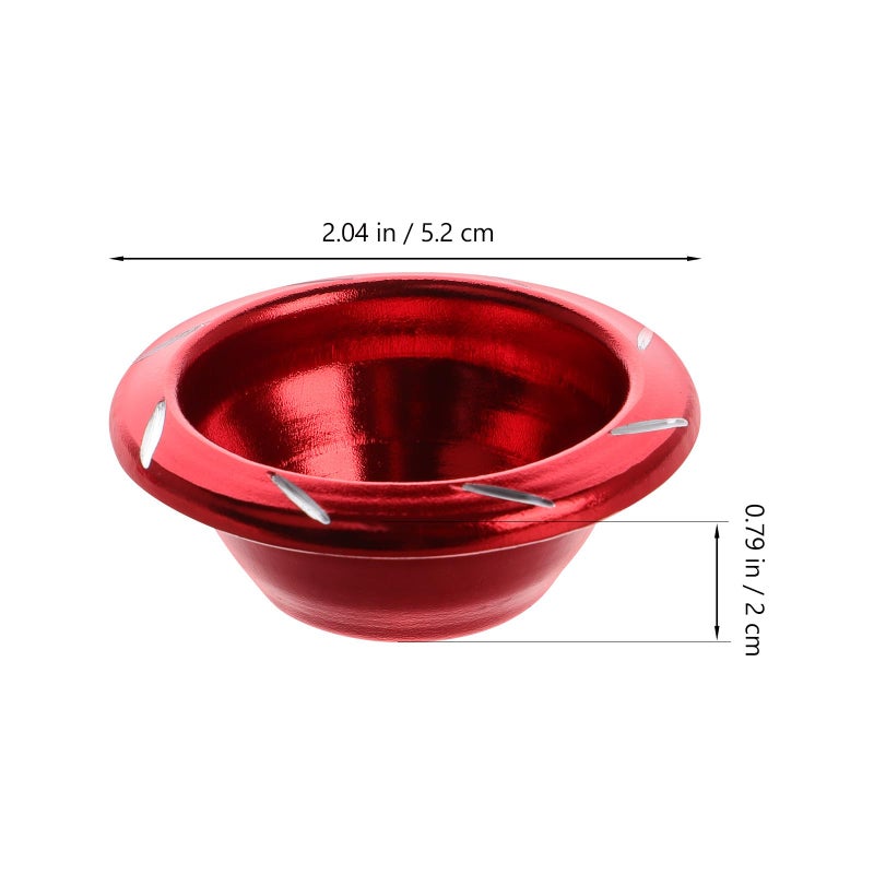 Motorcycle Front Fork Frame Sliders Crash Protectors Red Pair For Scooters Mopeds - Image 3