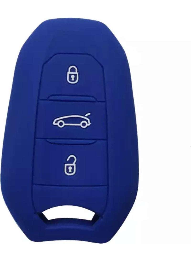 Xukey Peugeot 208 308 508 3008 5008 Silicone Key Case Switchless Model  - Image 1