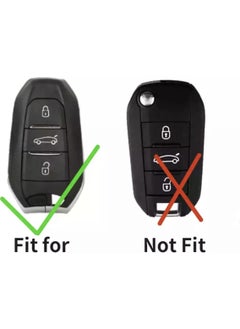 Xukey Peugeot 208 308 508 3008 5008 Silicone Key Case Switchless Model  - Image 2