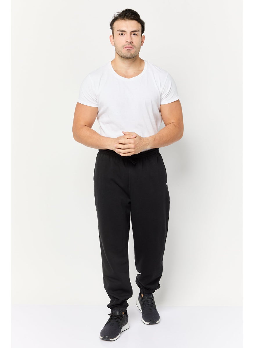 Reebok Men Sportswear Fit Outdoor Sweatpants, Black  - Image 2