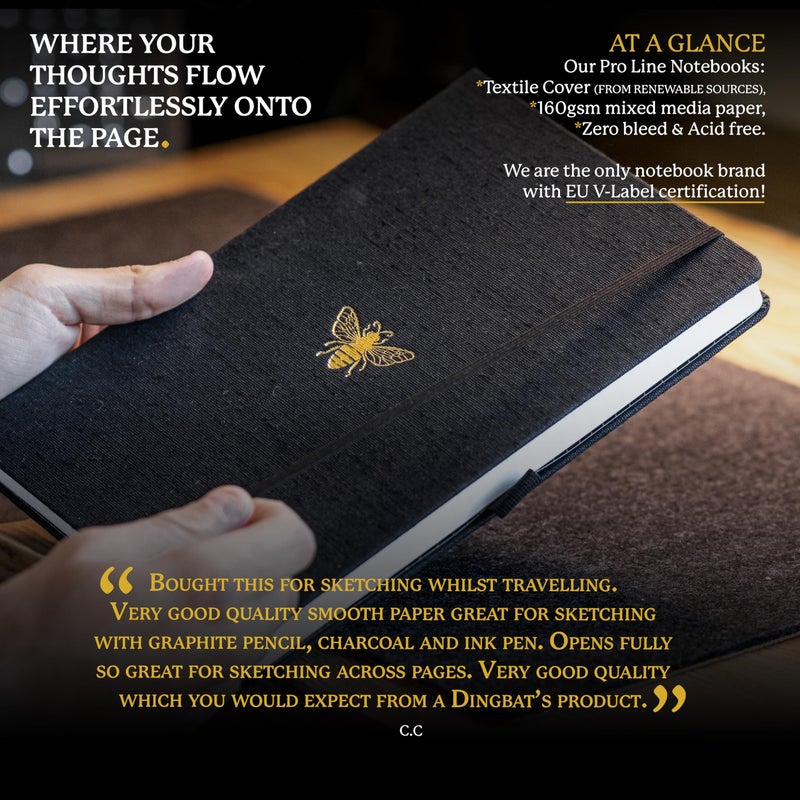 Dingbats* Notebooks Pro B5 Bee Lined - Image 4