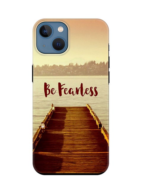 Tough Pro Series Case for iPhone 15 Dual Layer Hybrid PC TPU Customized Mobile Cover Matte Finish Phone Case - Be Fearless