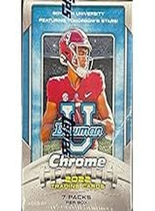 Bowman Chrome 2022-23 Bowman Chrome University Football Value Box - Image 2
