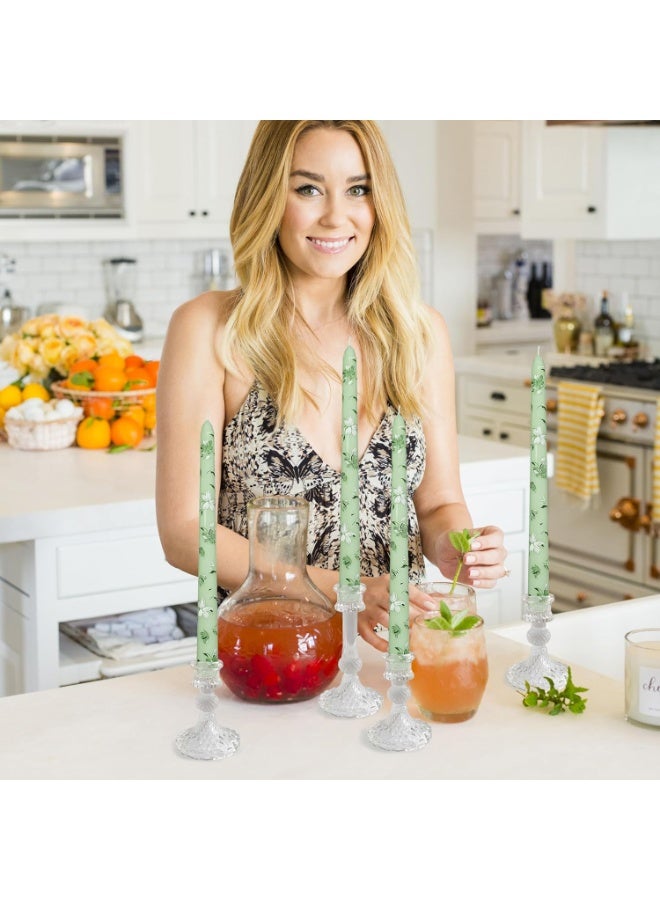 شموع خضراء مطبوعشموع بلون الاخضر - Image 5