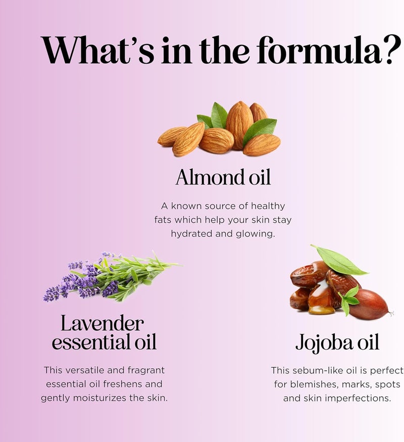 Maple Holistics Aromatherapy Sensual Massage Oil for Couples - Relaxing Lavender Massaging Oil for Massage Therapy with Vitamin E Jojoba & Sweet Almond - Naturally Scented Vegan Non GMO & Gluten Free (8 Fl Oz) - Image 4