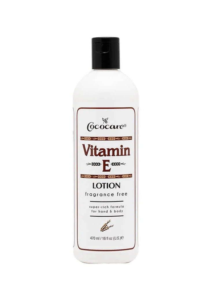 Cococare Vitamin E Lotion for Hands and Body for Dry Skin - 470 ml