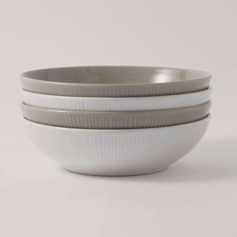 La Mesa أطباق باستا من الحجر الخزفي لا ميسا 8.5" 4 قطع - Image 1