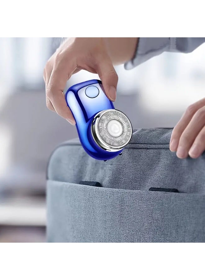 لياكم ماكينة حلاقة كهربائية صغيرة قابلة لإعادة الشحن، حلاقة فعالة، شبكة شفرات مزدوجة الحلقة، شاشة رقمية ذكية، رأس شفرة قابل للفصل، سهل التنظيف، شحن عالي السرعة من النوع C، بدون قلق - Image 5