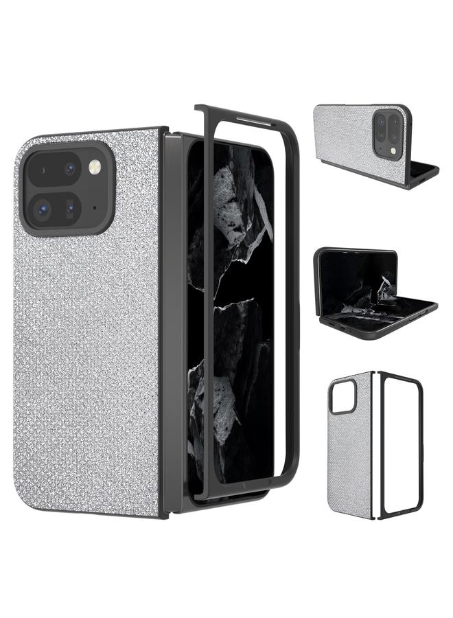 اس-توب جراب لهاتف Google Pixel 9 Pro قابل للطي مع إطار ماسي وحافة تغطية كاملة - Image 1