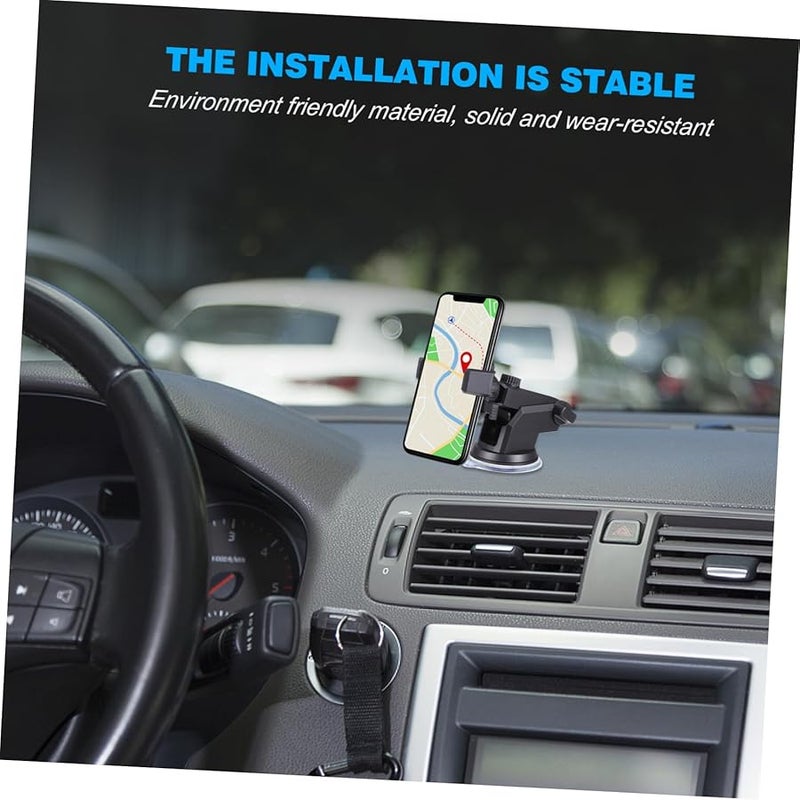 Universal Car Cup Holder Phone Mount Compatible With All Smartphones For Driving Navigation - Image 3
