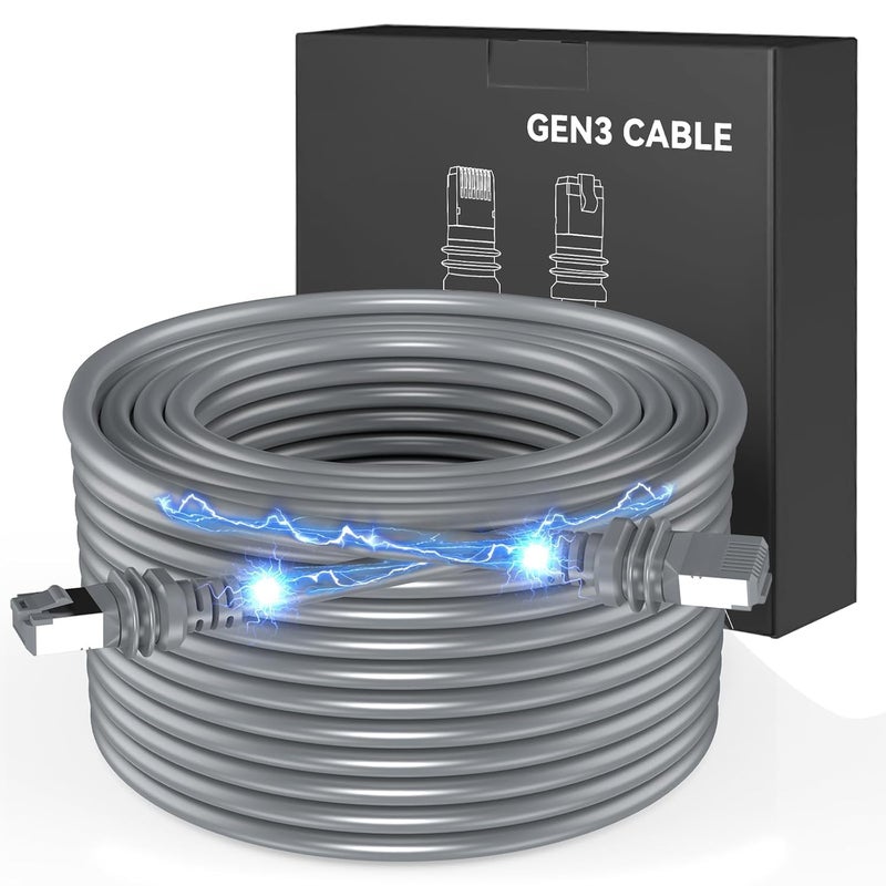 MOTITO Starlink Cable Gen 3 100FT30M Compatible with Satellite Standard 4 4X V4Replacement Extension Cable - Image 2