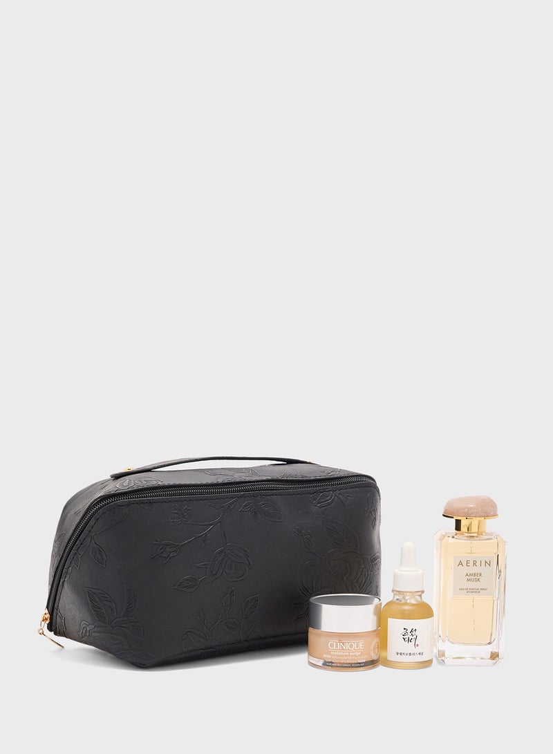 ايلا حقيبة مكياج بطبعة زهور - Image 1