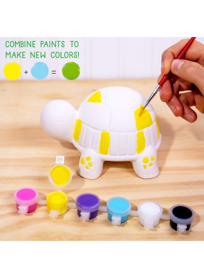 Creative Roots Paint Your Own Turtle, Diy Turtle, Kids Painting Set, Creativity, Ceramics To Paint, Paint Your Own Ceramic, Painting Kits For Kids Ages 5+ - Image 2