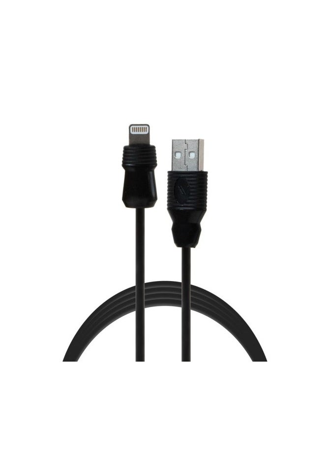 LAVVENTO L Avvento MX14B USB Cable To Lightning 8 Pin USB Cable 1 Meter Black  - Image 2