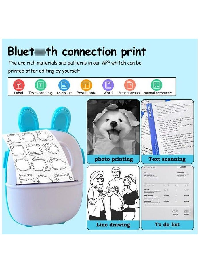 طابعة جيب ميني - طابعة حرارية لاسلكية محمولة - Image 3