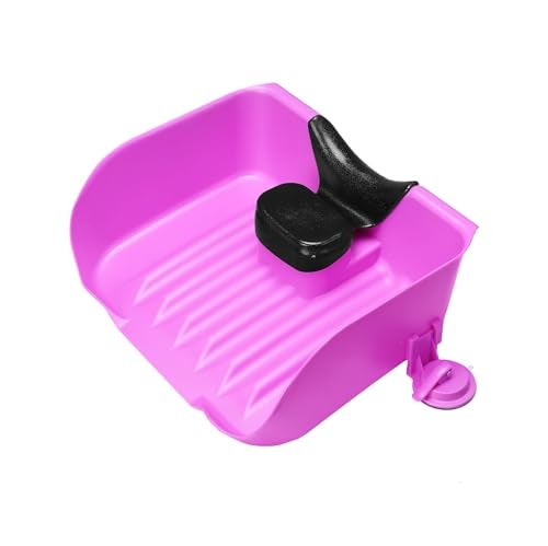 Kaleurrier Portable Shampoo Basin Hair Wash - Kaleurrier Hair Washing Station Shampoo Tray for use at Home for Sink Bathtub - Tear-free Rinser for Baby Toddler Kids Elderly Bedridden Disabled Patient(Purple) - Image 1