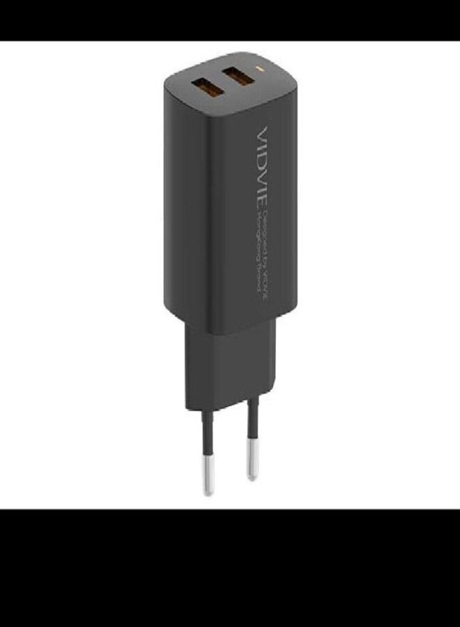 VIDVIE PLE250 tayb c Fast Charger (Black) - Image 4
