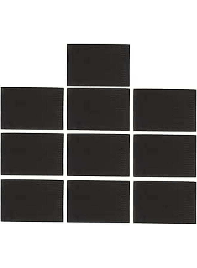 Self Adhesive Furniture Pads 10 Pcs Non Slip Floor Protectors For Wood Tile Surfaces - Image 1
