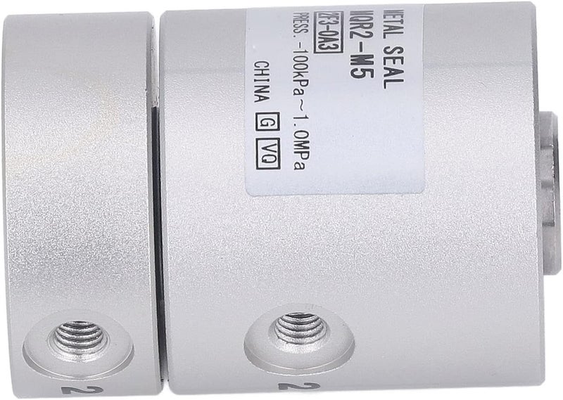 WALFRONT Pneumatic Rotating Connector, Aluminum Alloy High Speed 360 Degree Rotating Joint with Multi Channel for Printing Machines CNC Centers (MQR2-M5) - Image 2