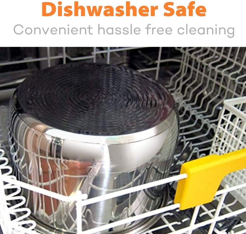 Goldlion Goldlion Stainless Steel Inner Pot Compatible with Ninja Foodi 8 Quart Accessories Replacement Insert Liner  - Image 5