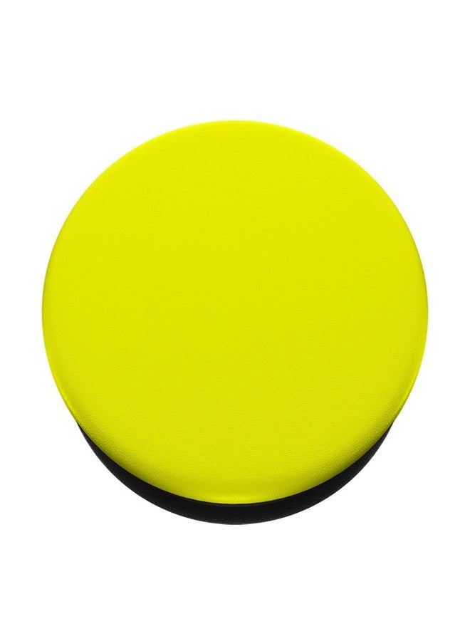 PopSockets Phone Grip with Expanding Kickstand - Neon Yellow PopSockets Adhesive PopGrip - Image 2