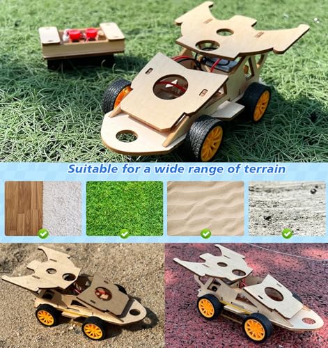 SCAEMO DIY RC Car Kit Build Your Own Solar Car Stem Projects for Kids Ages 812 Science Experiments for Kids 912 STEM Toys for 8 9 10 11 12 Year Old Boys Gifts - Image 5
