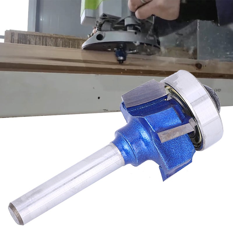 4-Tooth Round Edging Milling Cutter 8mm / 0.3in Router Bit for Electric Trimmers Engraving Machines8XR1 - Image 4