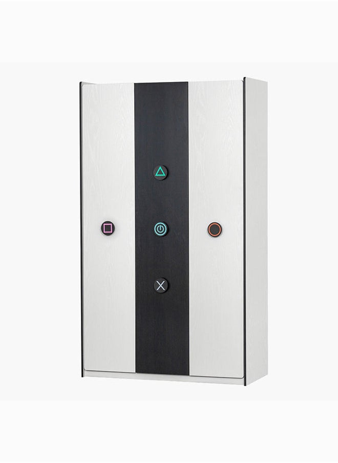 Home Box Gamerz 3-Door Wardrobe 120 x 206.5 x 55 cm  - Image 3