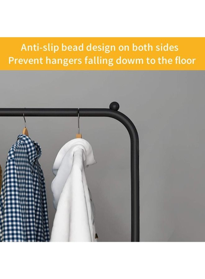 MTL Clothes Organizer And Holder Metal Stand Black 110x54x150 cm - Image 3